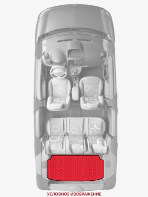 ЭВА коврики «Queen Lux» багажник для Hyundai Tiburon (GK)